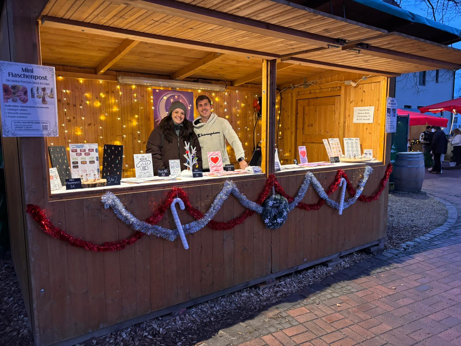 Raus aus dem Lager, ab in den Glühweinduft: Mein Wochenende auf dem Weihnachtsmarkt Neusäß