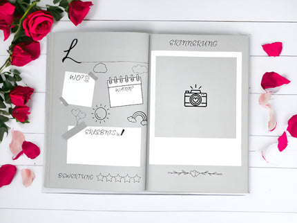 Das Pärchen ABC - Dating ABC - Buch - Valentinstag Geschenk oder Jahrestag Geschenk