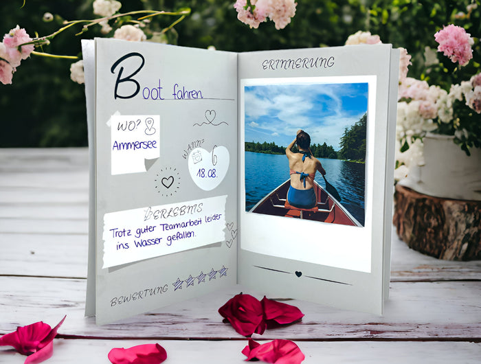 Das Pärchen ABC - Dating ABC - Buch - Valentinstag Geschenk oder Jahrestag Geschenk