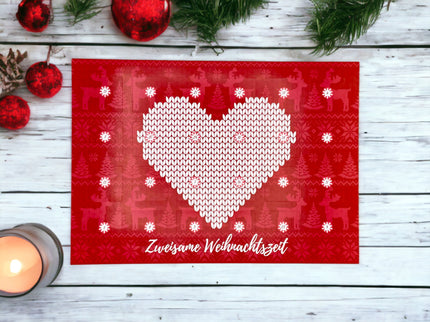 Adventskalender für Paare - Zweisame Weihnachtszeit - Weihnachtskalender für die Weihnachten - Geschenk Adventszeit - Freundin und Freund