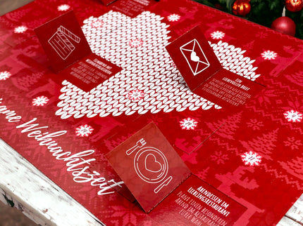 Adventskalender für Paare - Zweisame Weihnachtszeit - Weihnachtskalender für die Weihnachten - Geschenk Adventszeit - Freundin und Freund
