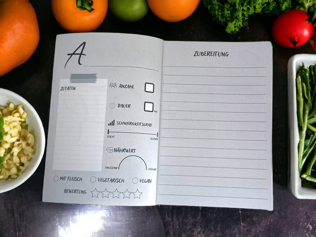 Das Koch ABC - Kochen neu entdecken - Ideal für Hobbyköche - Geschenkidee zu Valentinstag, Geburtstag oder Jahrestag für Sie und Ihn