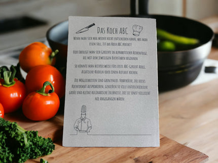 Das Koch ABC - Kochen neu entdecken - Ideal für Hobbyköche - Geschenkidee zu Valentinstag, Geburtstag oder Jahrestag für Sie und Ihn