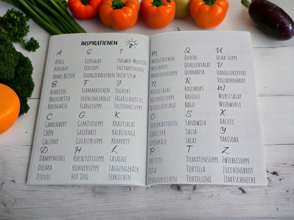 Das Koch ABC - Kochen neu entdecken - Ideal für Hobbyköche - Geschenkidee zu Valentinstag, Geburtstag oder Jahrestag für Sie und Ihn