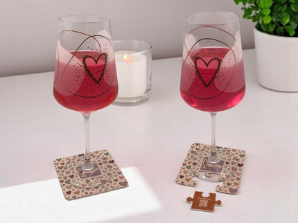 Cheers to Us – Couple Edition | Date Night Spiel | 360 Fragen | Bierdeckel-Set für Paare | Gesprächsspiel für Beziehung | Valentinstag