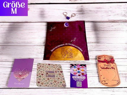 Romantische Geschenktüte für Paare – Perfekt für Geburtstag, Jahrestag, Valentinstag oder Hochzeit – Sie und Ihn