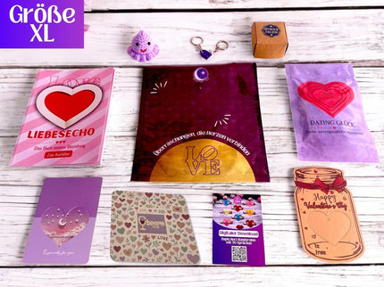 Romantische Geschenktüte für Paare – Perfekt für Geburtstag, Jahrestag, Valentinstag oder Hochzeit – Sie und Ihn