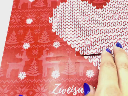 Adventskalender für Paare - Zweisame Weihnachtszeit - Weihnachtskalender für die Weihnachten - Geschenk Adventszeit - Freundin und Freund